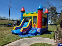 171831577 2923305864612917 8650264412873485181 n 1718999518 Colorful Bounce House w/ Slide Dry Option