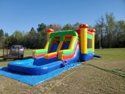 172243450 2923305824612921 8214240568825327989 n 1719163322 Double Slide Bounce House Wet Option