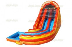 Rippling20Tide20slide203 1719172760 Rippling Tides 18 FT Dual Water Slide Wet Option