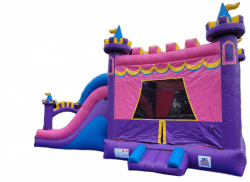 XL Princess Bounce House with Slide Dry Option