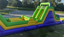 Interactive Obstacle Course w/slide WET